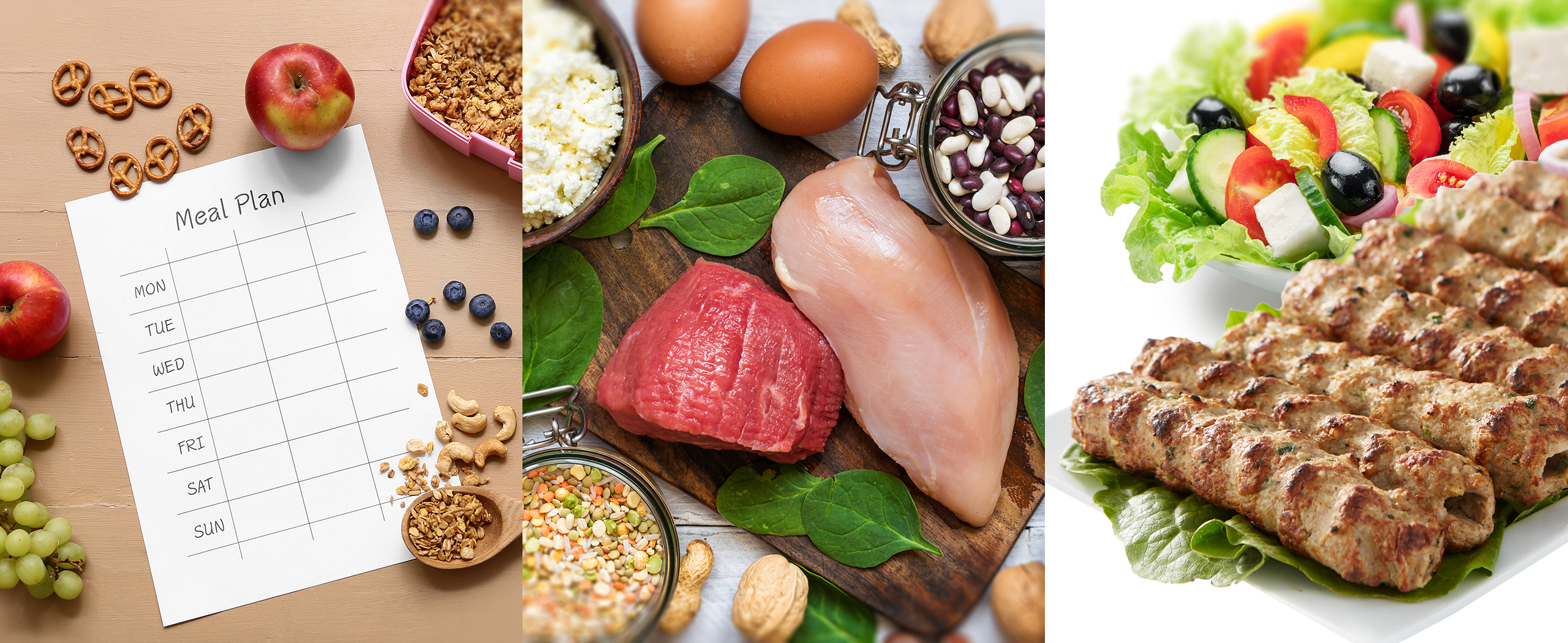 high protein meal ideas. quick high protein meals. ready to eat high protein kebabs. Kaiser & Colonel Kababz.