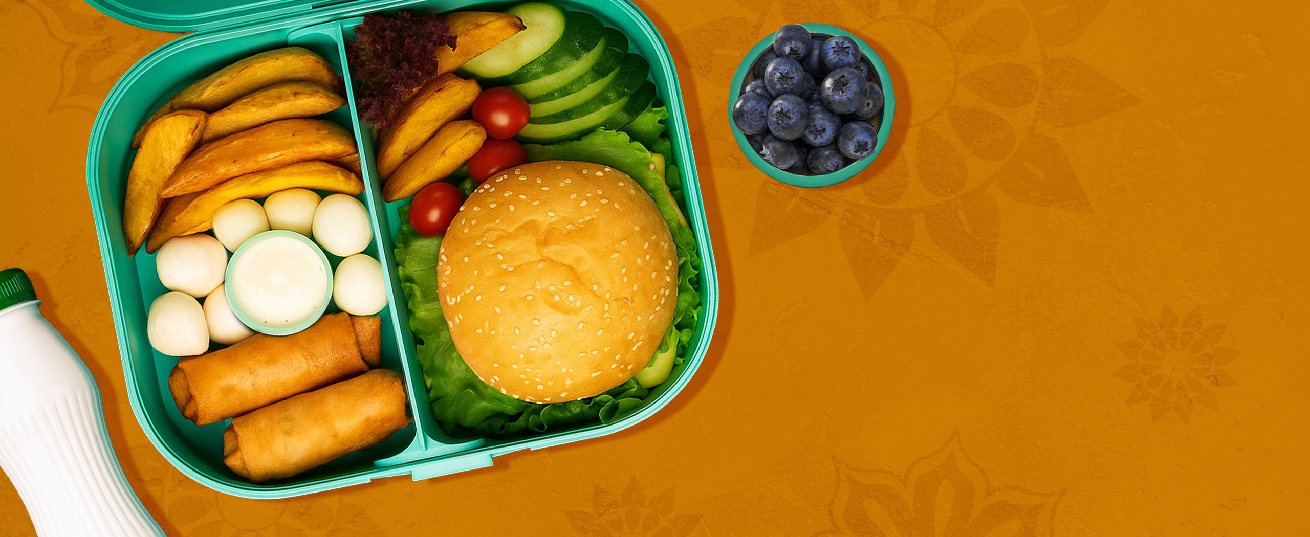 lunchbox ideas. quick lunchbox ideas. easy lunchbox ideas. Kaiser & Colonel Kababz lunchbox ideas.