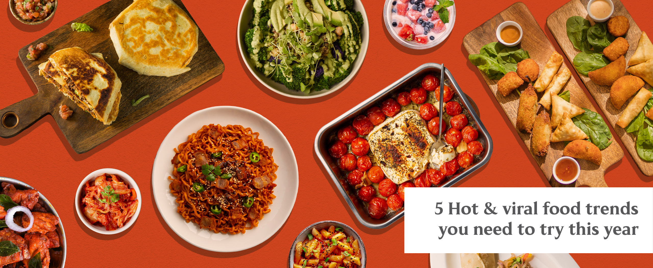 what are food trends. how are food trends shaped? food trends and social media. popular food trends.
